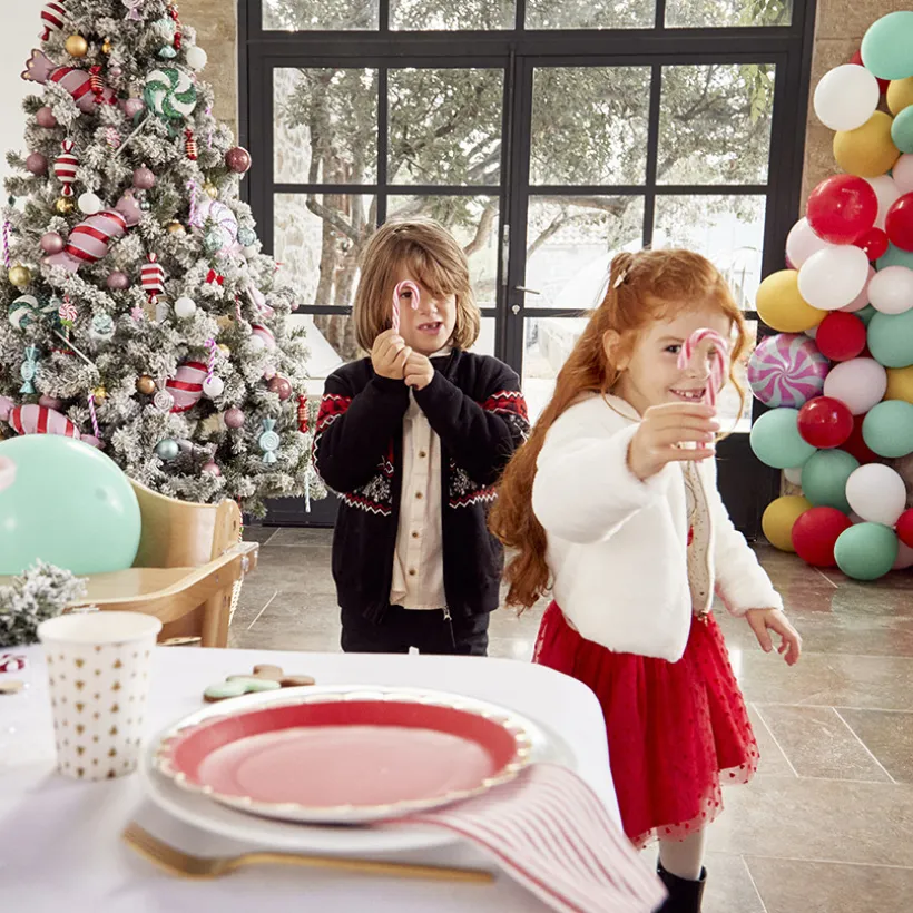 Gilet en tricot jacquard motif Noël pour garçon