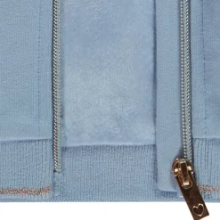 Gilet manches longues en molleton à poches cœur pour bébé fille