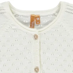 Gilet à manches longues en tricot fantaisie pour bébé fille