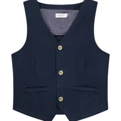 Gilet sans manches façon serveur uni pour garçon