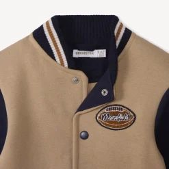 Gilet teddy en molleton motifs football US pour garçon