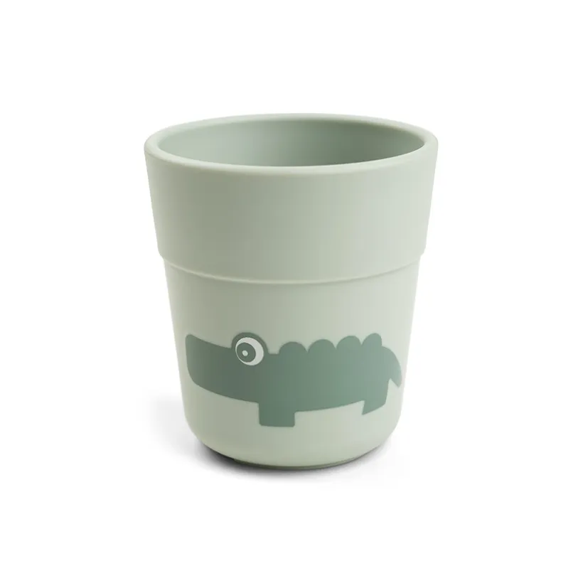 Gobelet souple Foodie Croco vert
