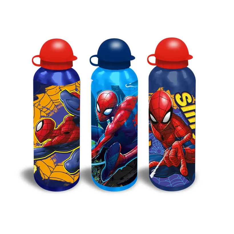 Gourde aluminium Spider-Man Marvel 500ml (modèle aléatoire)