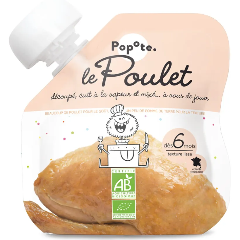 Gourde au poulet bio - 60g
