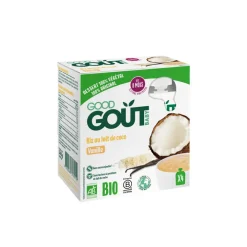 Gourde au riz lait de coco/vanille - 4 x 85g
