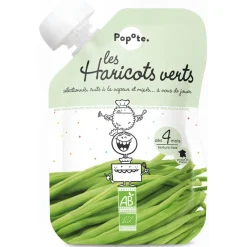 Gourde aux haricots verts bio - 120g