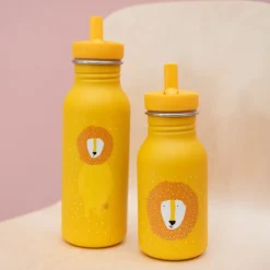 Gourde en acier inoxydable 500 ml - Mr Lion - Jaune