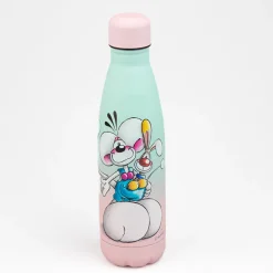 Gourde en inox Diddl et ses Amis - 500 ml (Modèle Aléatoire)