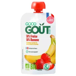 Gourde fraise-banane - 120g