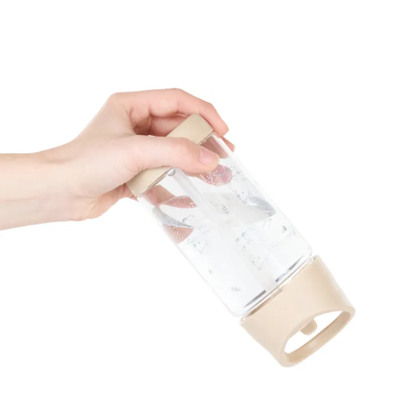Gourde hérisson avec paille rétractable - 400ml
