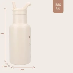 Gourde isotherme 350ml Ours Sable