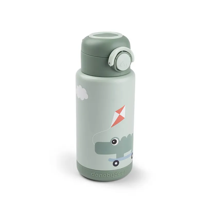Gourde isotherme 340ml Playground vert