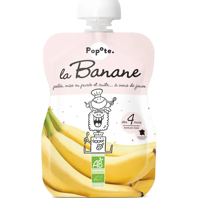 Gourde à la banane bio - 120g