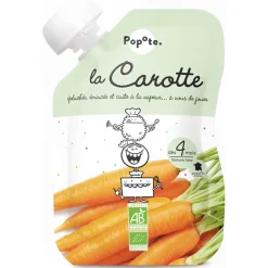 Gourde à la carotte bio - 120g