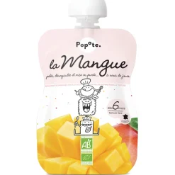 Gourde à la mangue bio - 120g