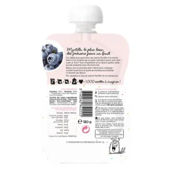 Gourde à la myrtille bio - 120g