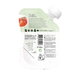 Gourde à la tomate bio - 120g