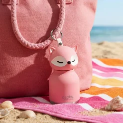 Gourde mini bestie renard rose - 200 ml