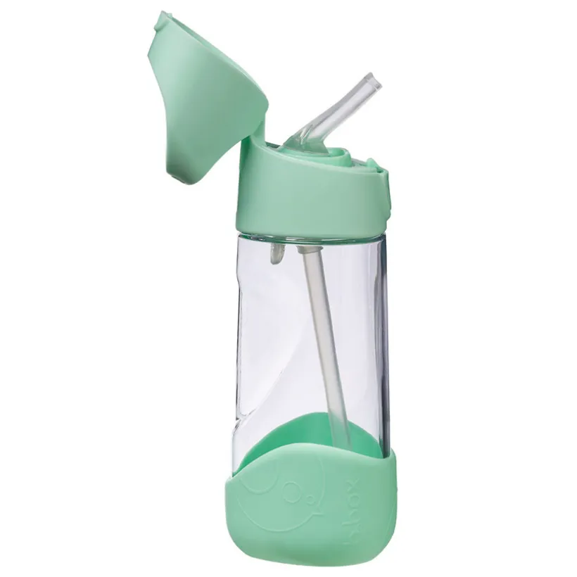 Gourde Tritan avec paille en silicone 450ml Spearmint