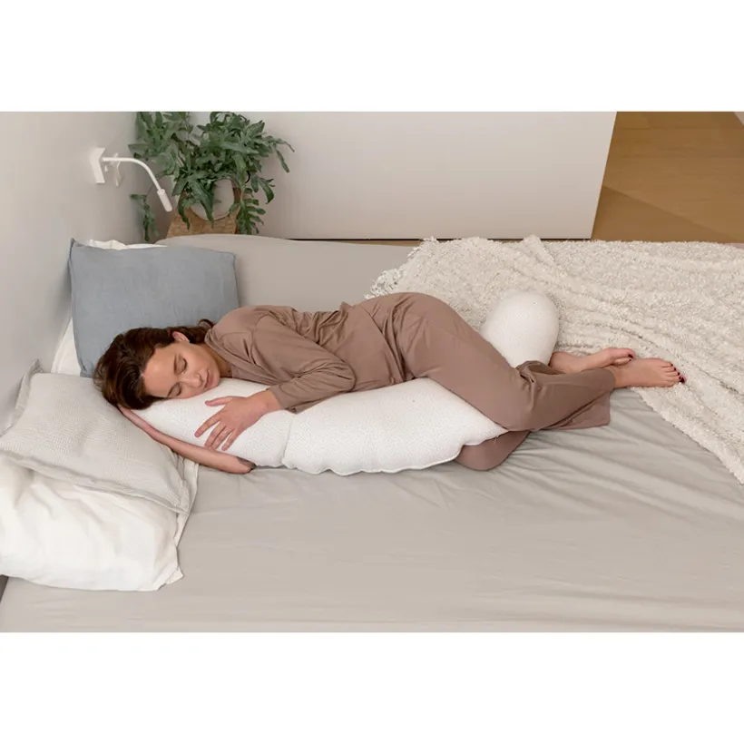 Grand coussin multi-usage Buddy Silver Dots