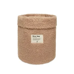 Grand panier de rangement boucle Biscuit