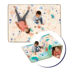 Grand tapis de jeu pliable et réversible