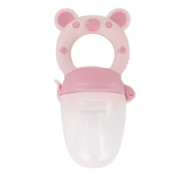 Grignoteur en silicone Miamix - Rose