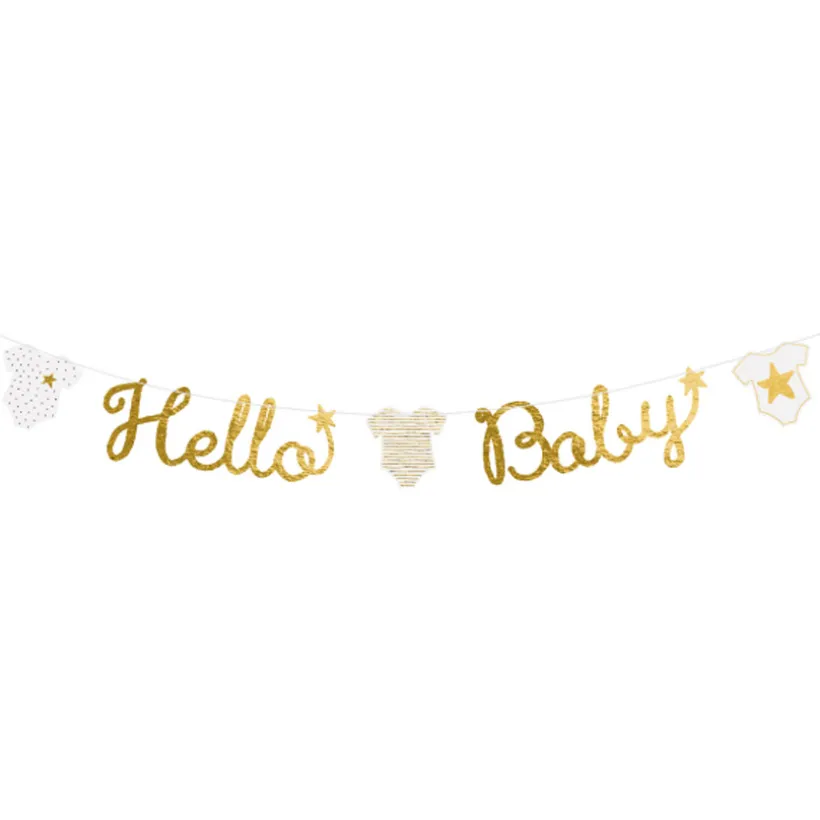 Guirlande Hello Baby 160 cm