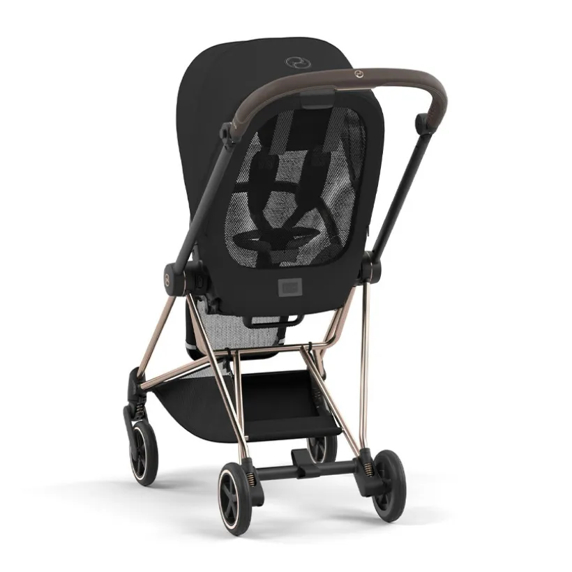 Habillage de siège pour poussette Mios 3 sepia black