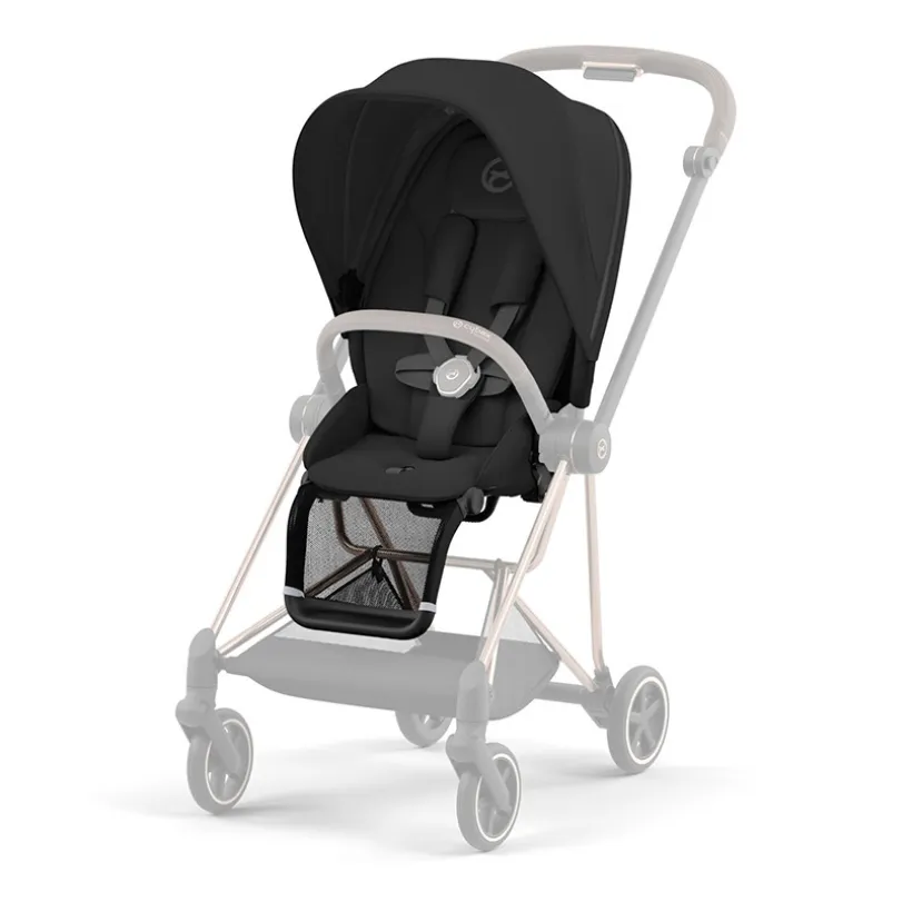 Habillage de siège pour poussette Mios 3 sepia black