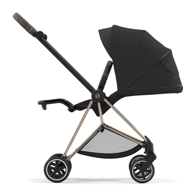 Habillage de siège pour poussette Mios 3 sepia black