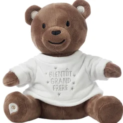 Habillage pour peluche à texte annonce grand frère brodé