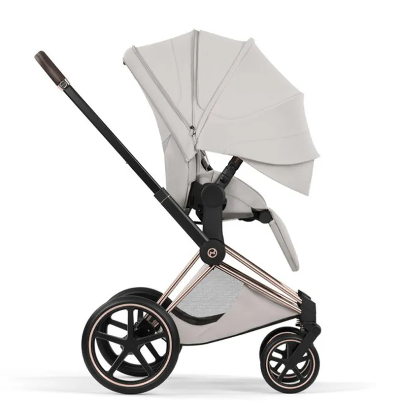 Habillage siège poussette Priam/e-Priam-Style Collection City Grey