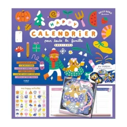 Happy calendrier pour toute la famille 2023-2024