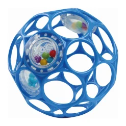 Hochet balle souple Oball Bleu