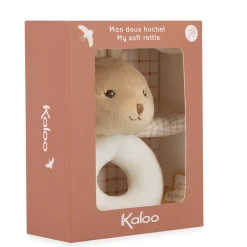 Hochet doudou Lapin Crème