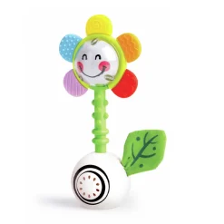 Hochet fleur lumineux et musical