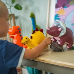 Hochet Tiny Friends Pénélope le tricératops