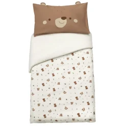 Housse de couette avec taie d'oreiller 60 x 120 cm Roi des Forêts