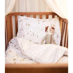 Housse de couette + taie d’oreiller - Tiny Park - 100x140 cm