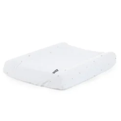 Housse de matelas forêt mousseline vichy