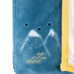 Housse de matelas à langer en polyester Mes amis les dinos
