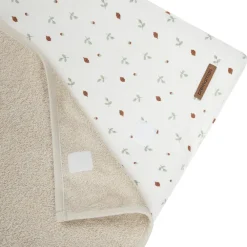 Housse de matelas à langer imprimé Roi des Forêts beige