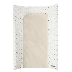 Housse de matelas à langer imprimé Roi des Forêts beige