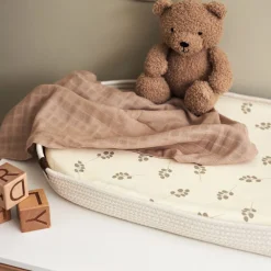 Housse de matelas à langer 50 x 70 cm Twig olive green