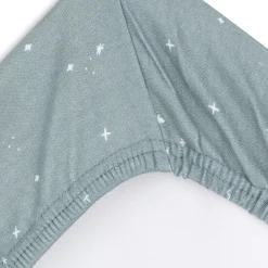 Housse de matelas à langer 50 x 70 cm Twinkling sea green