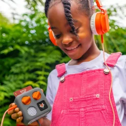 Housse en silicone Mini Adventure Jacket pour Yoto Mini rose pâle