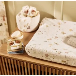 Housse matelas à langer jersey - Tiny Park - 50x70 cm