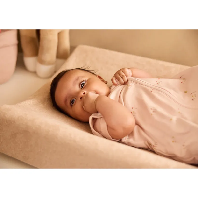 Housse matelas à langer éponge 2 unités 50x70cm Blush/Wild Rose