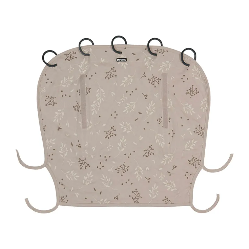 Housse pare-soleil universelle Romantic Leaves beige